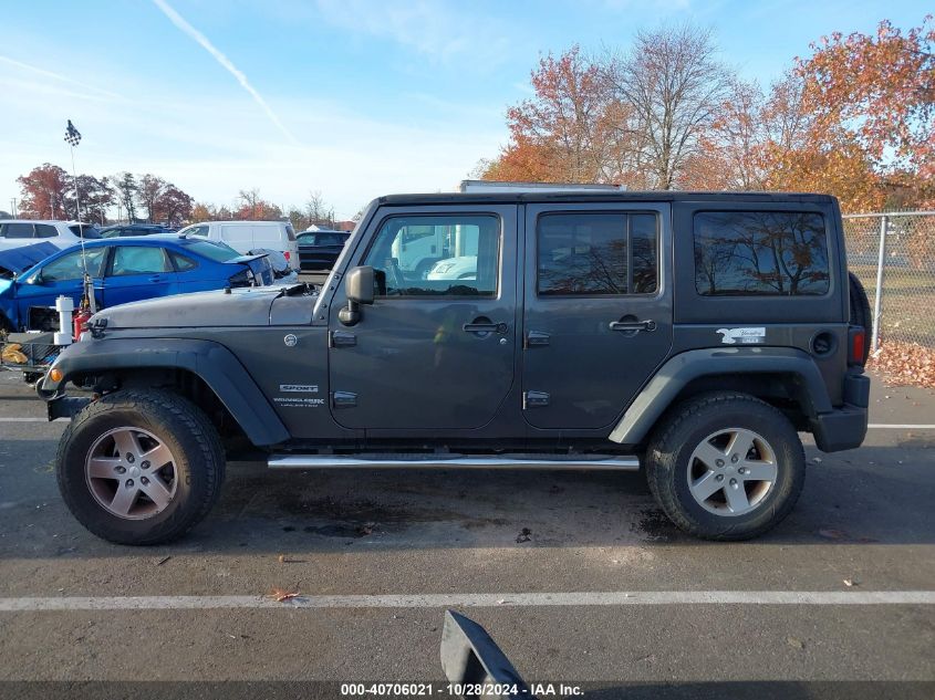 2018 Jeep Wrangler Jk Unlimited Sport S 4X4 VIN: 1C4HJWDG8JL929752 Lot: 40706021