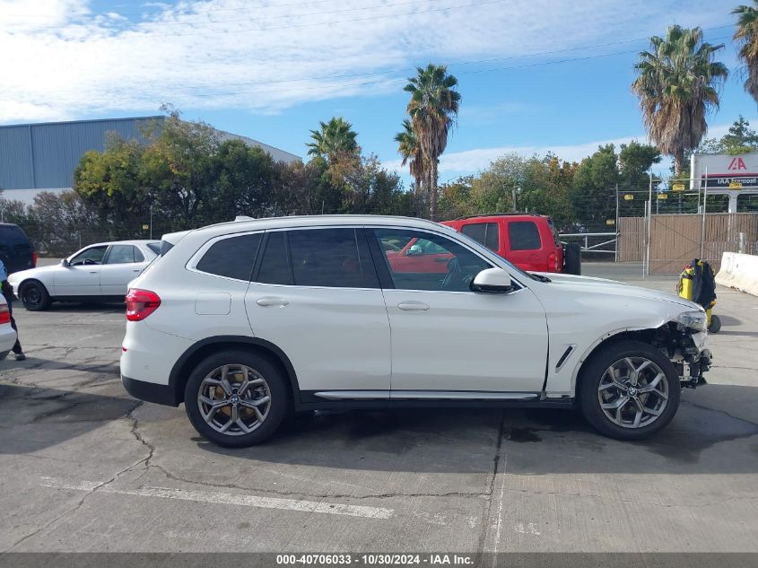 2020 BMW X3 Sdrive30I VIN: 5UXTY3C01L9B65494 Lot: 40706033