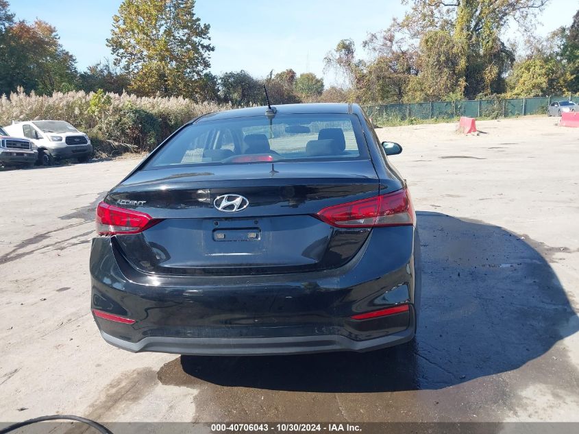 2018 Hyundai Accent Sel VIN: 3KPC24A39JE010218 Lot: 40706043