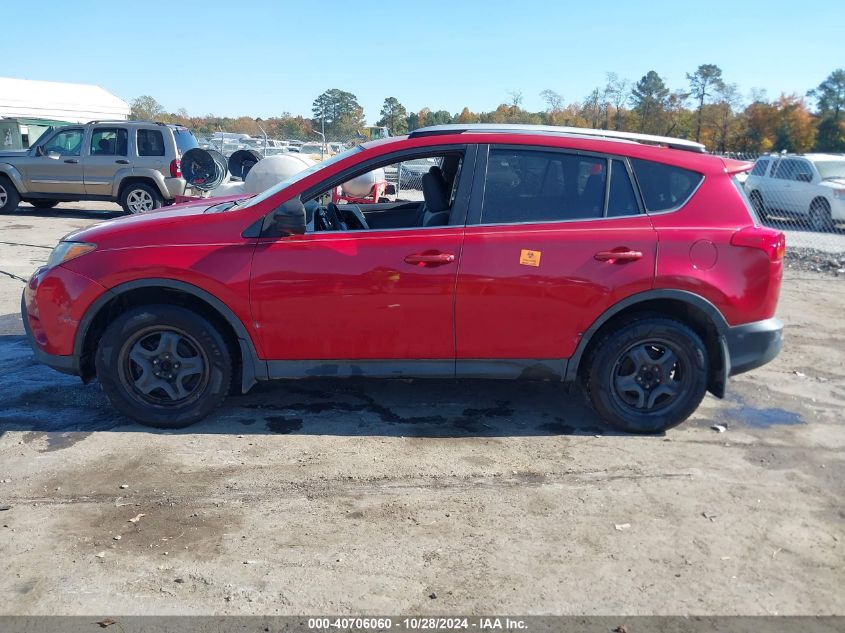 2014 Toyota Rav4 Le VIN: JTMBFREV2ED077372 Lot: 40706060