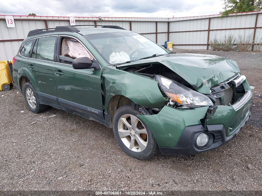 2014 Subaru Outback 2.5I VIN: 4S4BRCAC4E3304619 Lot: 40706061