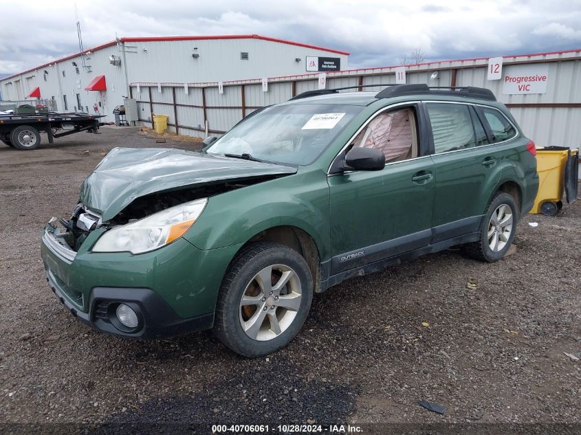 2014 Subaru Outback 2.5I VIN: 4S4BRCAC4E3304619 Lot: 40706061