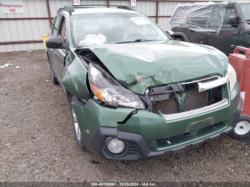 2014 Subaru Outback 2.5I VIN: 4S4BRCAC4E3304619 Lot: 40706061