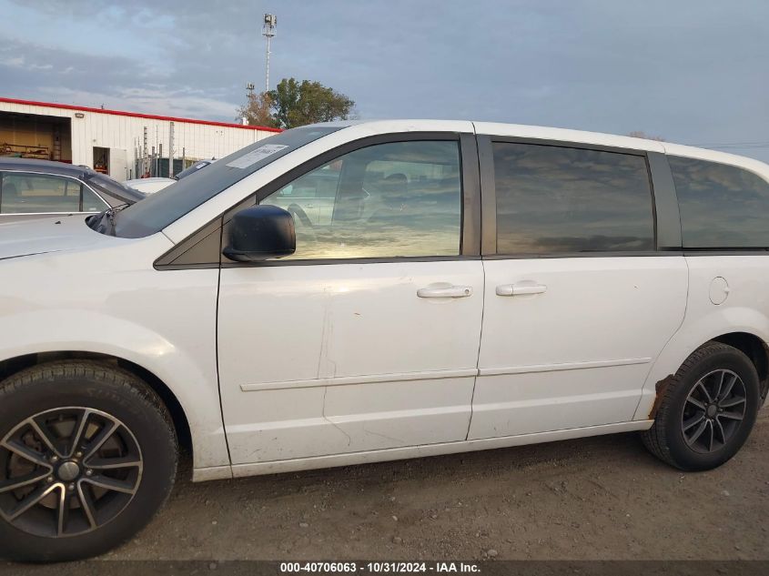 2015 Dodge Grand Caravan Se VIN: 2C4RDGBG4FR509134 Lot: 40706063