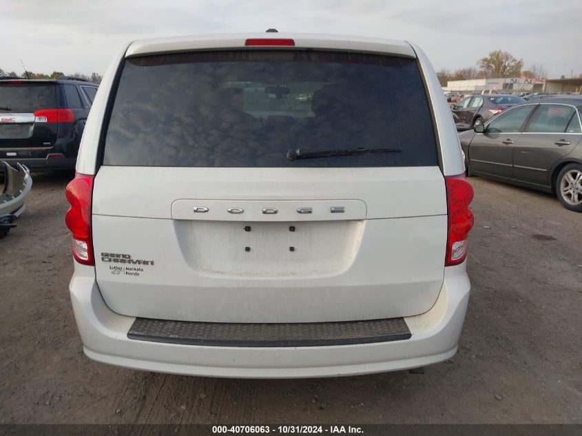 2015 Dodge Grand Caravan Se VIN: 2C4RDGBG4FR509134 Lot: 40706063