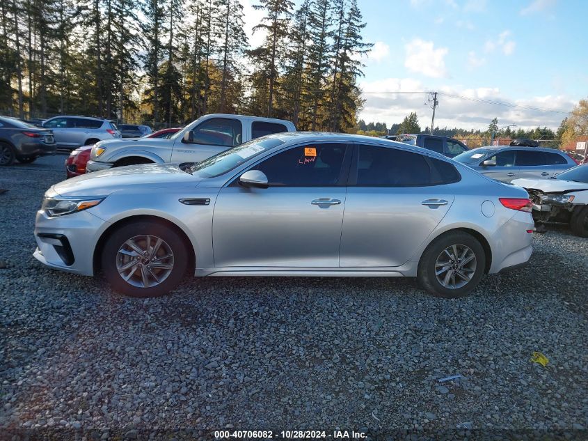 2019 Kia Optima Lx VIN: 5XXGT4L37KG290256 Lot: 40706082