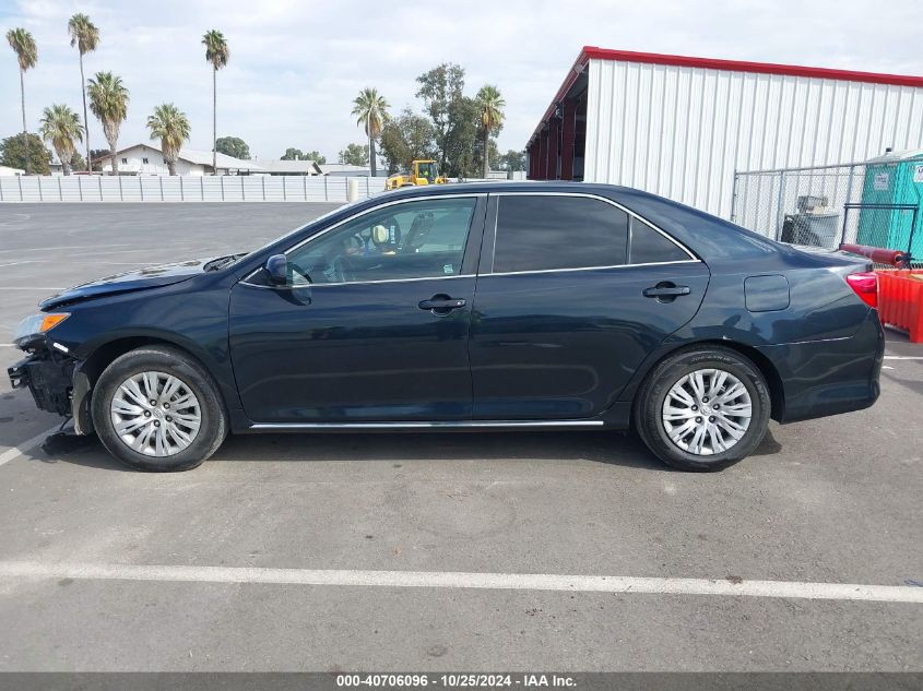 2013 Toyota Camry Le VIN: 4T1BF1FK4DU216496 Lot: 40706096