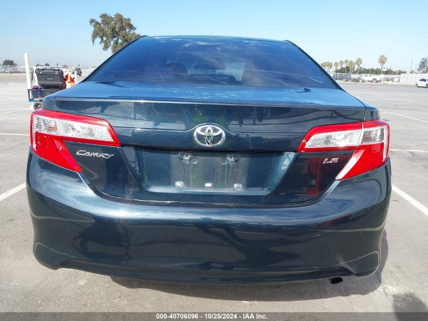 2013 Toyota Camry Le VIN: 4T1BF1FK4DU216496 Lot: 40706096