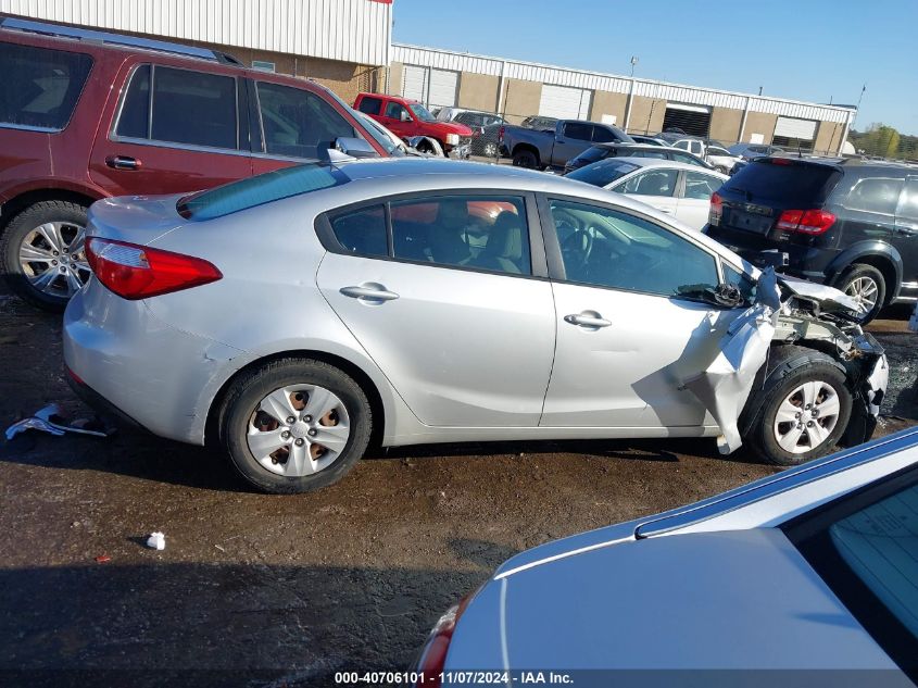 2015 Kia Forte Lx VIN: KNAFK4A67F5391560 Lot: 40706101