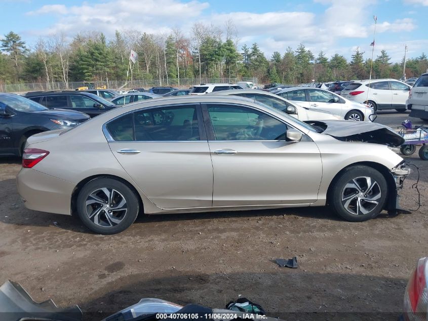 2016 Honda Accord Lx VIN: 1HGCR2F39GA045606 Lot: 40706105