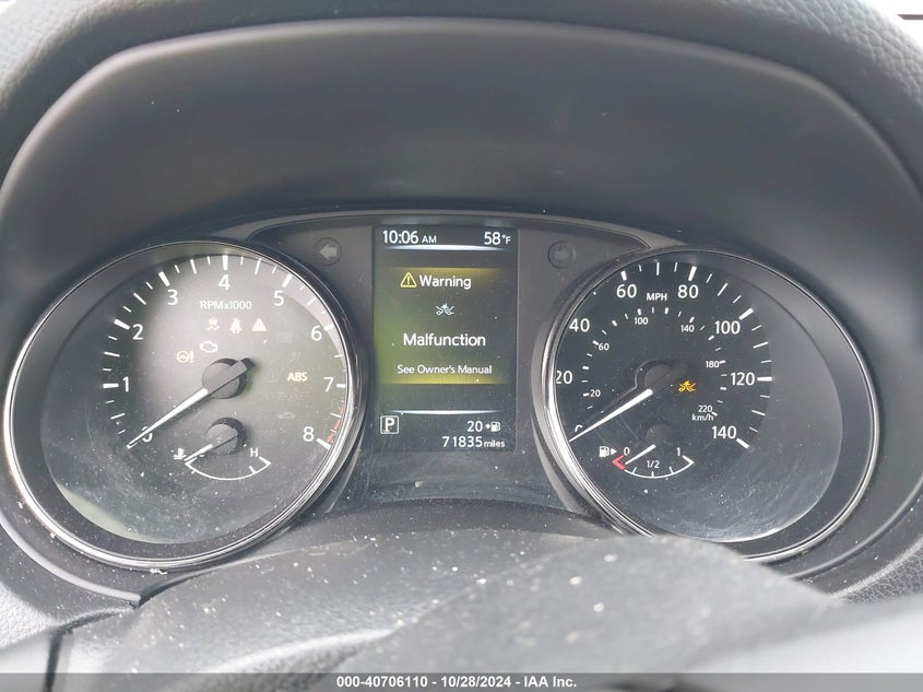 VIN JN8AT2MT2HW406435 2017 NISSAN ROGUE S