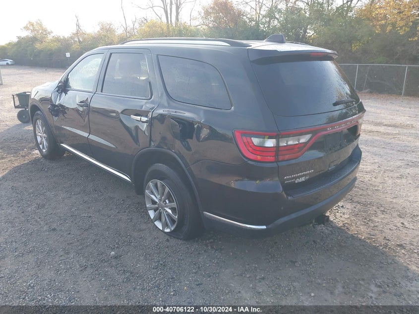 2016 DODGE DURANGO SXT - 1C4RDJAG6GC341246