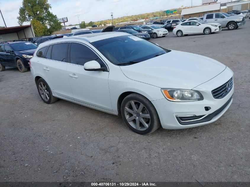 2016 Volvo V60 T5 Drive-E Premier VIN: YV140MEK7G1289833 Lot: 40706131