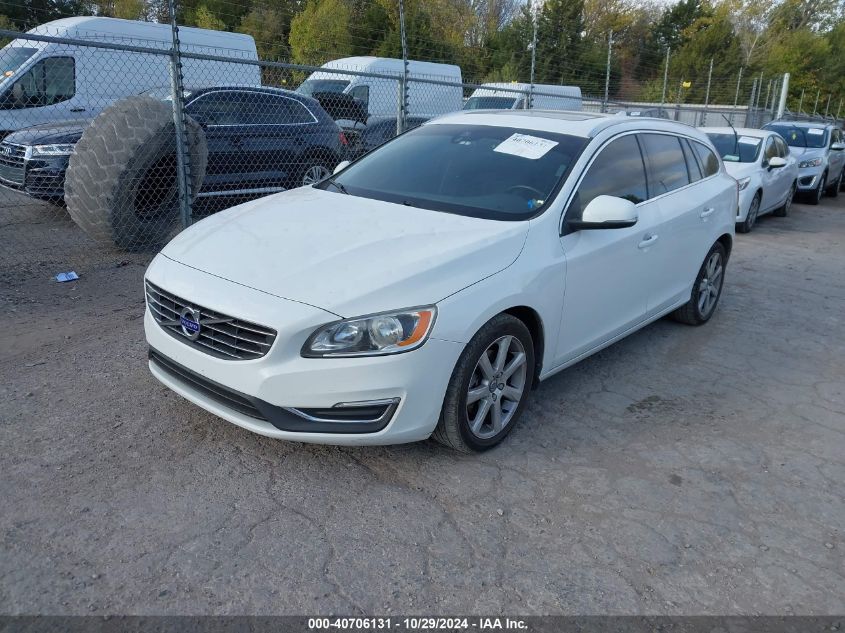 VIN YV140MEK7G1289833 2016 Volvo V60, T5 Drive-E Pr... no.2