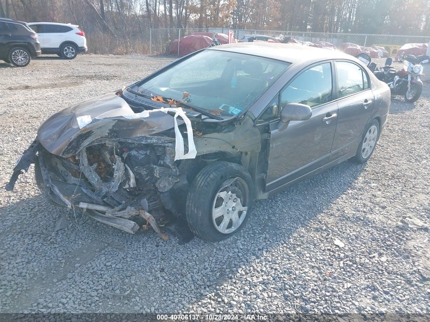 2009 HONDA CIVIC VIN: 2HGFA16589H530842