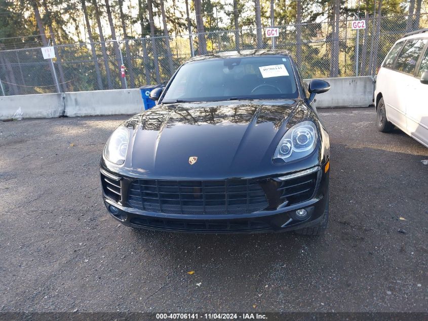 2017 Porsche Macan S VIN: WP1AB2A55HLB11107 Lot: 40706141