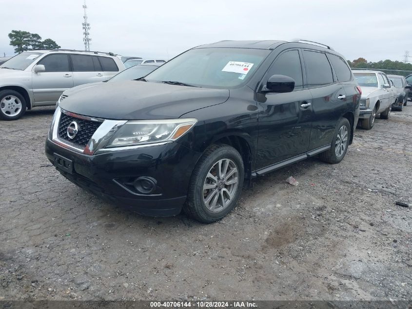 VIN 5N1AR2MN7DC631615 2013 Nissan Pathfinder, SV no.2