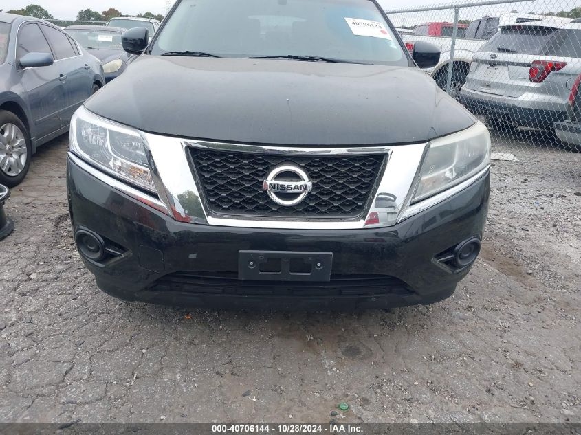 2013 Nissan Pathfinder Sv VIN: 5N1AR2MN7DC631615 Lot: 40706144