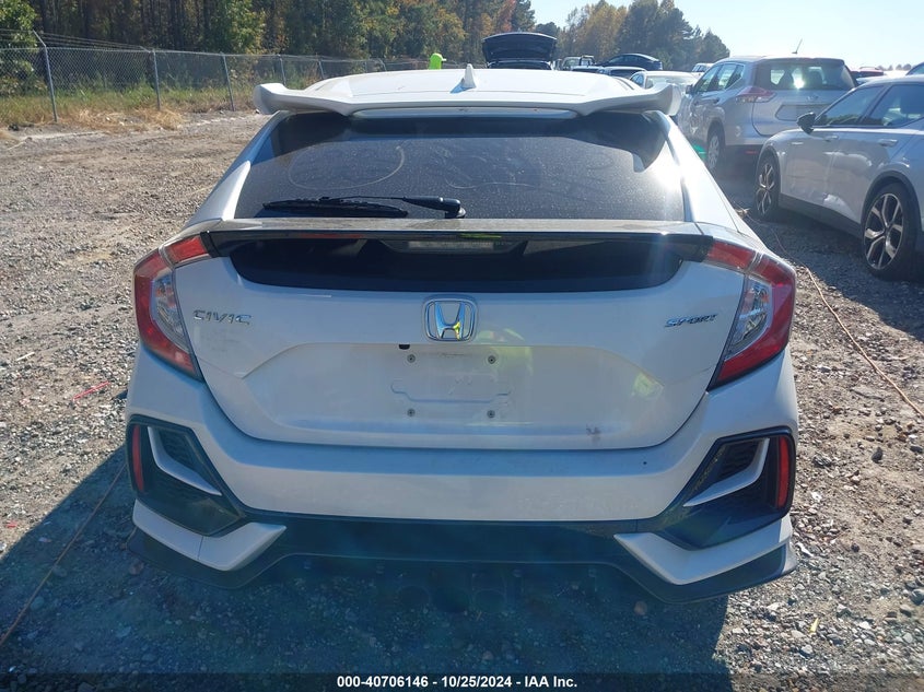2021 HONDA CIVIC SPORT - SHHFK7H40MU422103