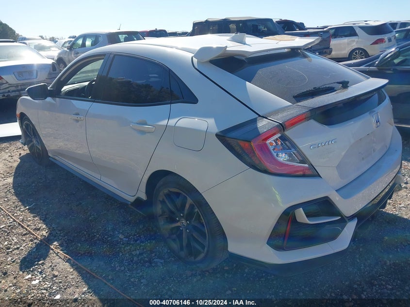 2021 HONDA CIVIC SPORT - SHHFK7H40MU422103