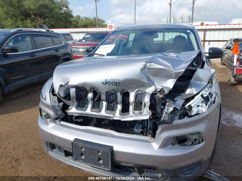 2017 Jeep Cherokee Sport Fwd VIN: 1C4PJLAB6HW547442 Lot: 40706147