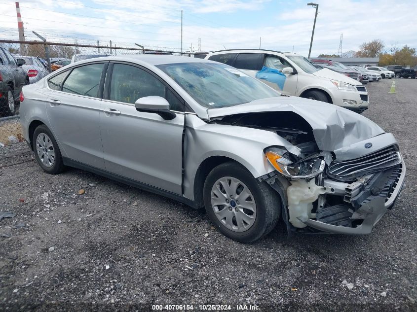 VIN 1FA6P0G7XE5401113 2014 Ford Fusion, S no.1