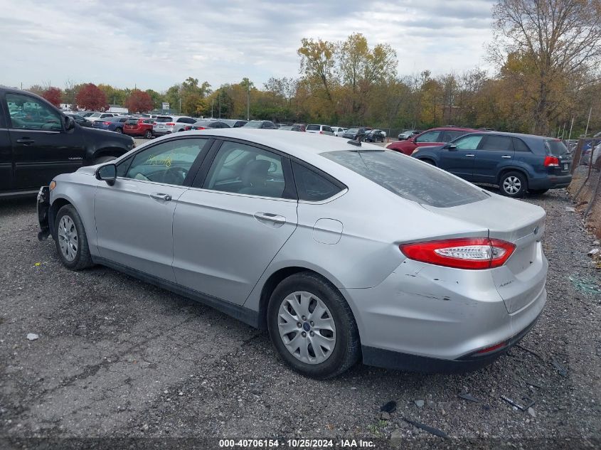 VIN 1FA6P0G7XE5401113 2014 Ford Fusion, S no.3