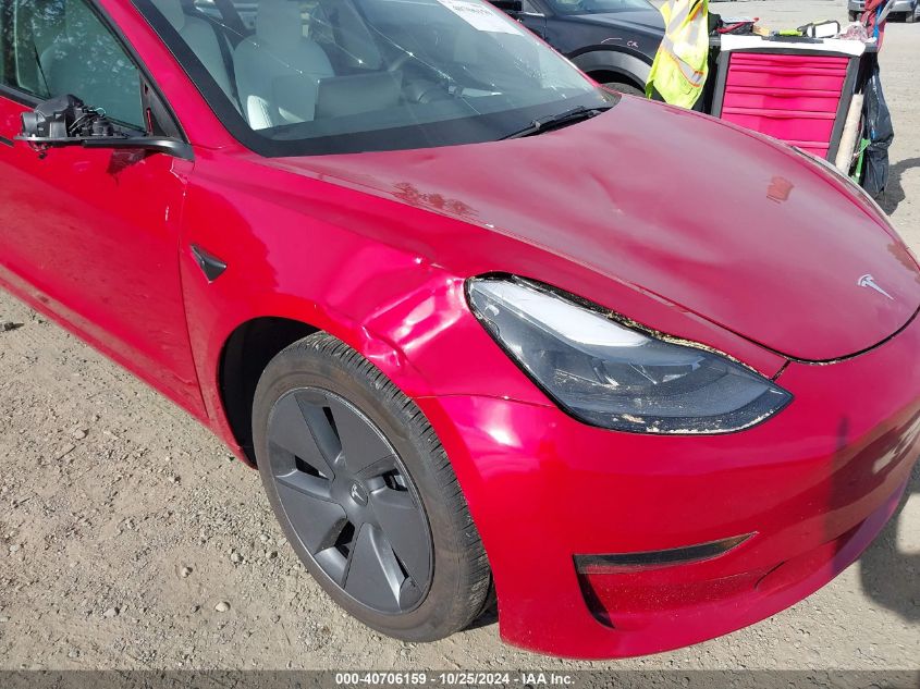 2023 Tesla Model 3 Rear-Wheel Drive VIN: 5YJ3E1EA9PF382563 Lot: 40706159