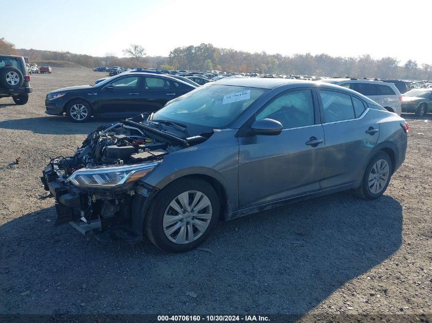 2023 Nissan Sentra S Xtronic Cvt VIN: 3N1AB8BV0PY229710 Lot: 40706160