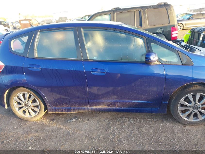 2013 Honda Fit Sport VIN: JHMGE8G53DC030256 Lot: 40706181