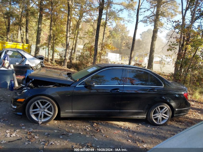 2013 Mercedes-Benz C 250 Luxury/Sport VIN: WDDGF4HB5DA804083 Lot: 40706189