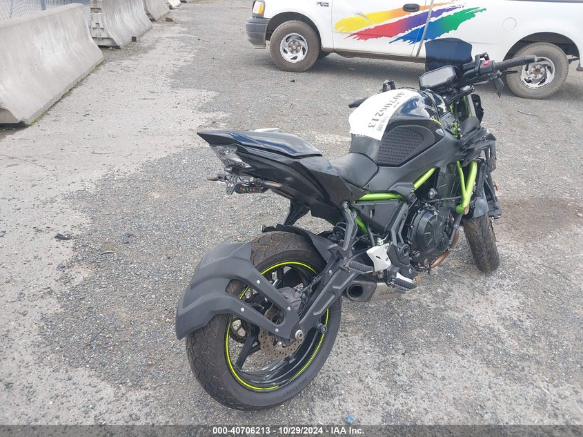 VIN ML5EREK19LDA02564 2020 KAWASAKI ER650 K