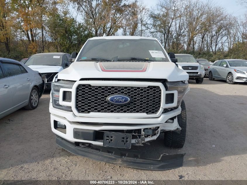 2018 Ford F-150 Lariat VIN: 1FTFW1E56JFC49209 Lot: 40706223