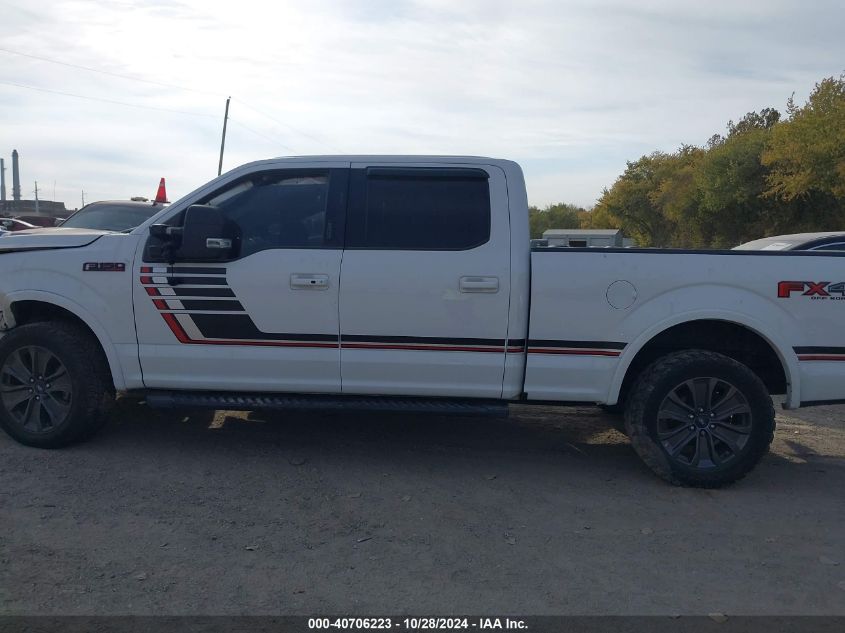 2018 Ford F-150 Lariat VIN: 1FTFW1E56JFC49209 Lot: 40706223