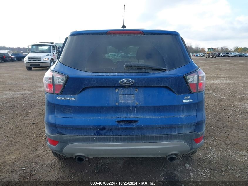 2017 Ford Escape Se VIN: 1FMCU9G95HUA28452 Lot: 40706224