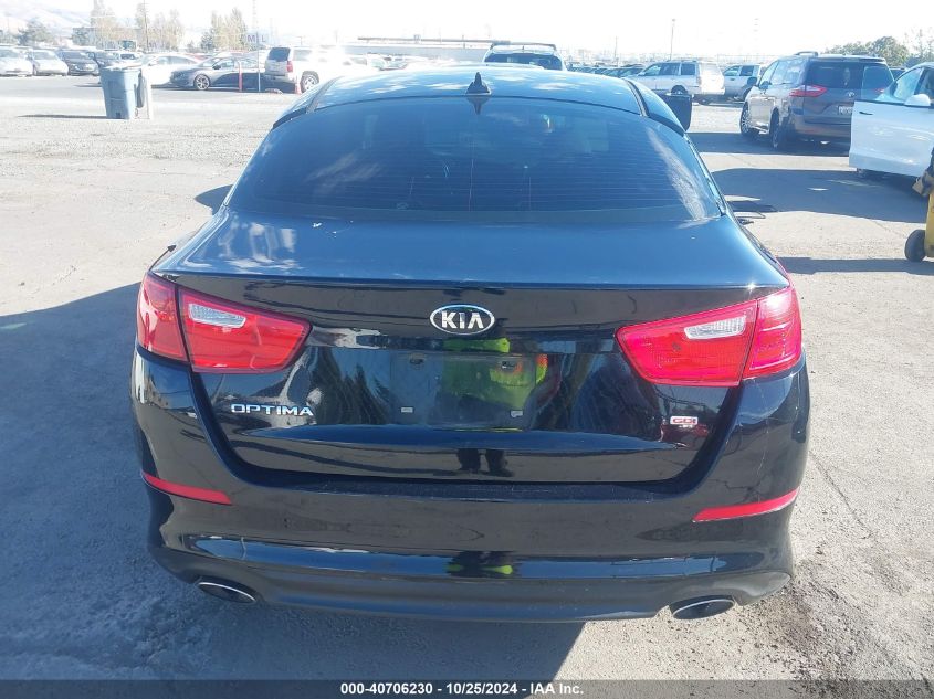 2015 Kia Optima Lx VIN: 5XXGM4A78FG452114 Lot: 40706230