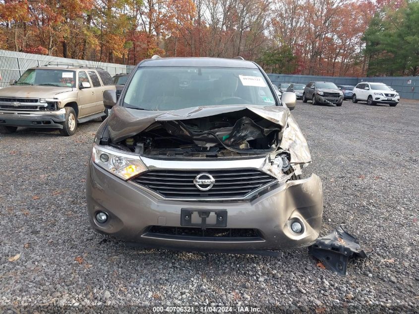 2016 Nissan Quest Sv VIN: JN8AE2KP1G9152780 Lot: 40706321