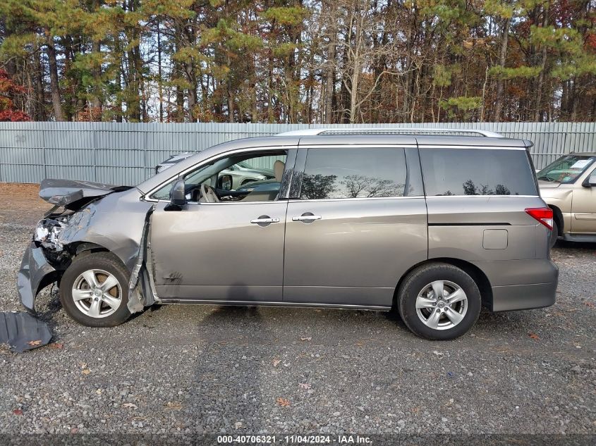 2016 Nissan Quest Sv VIN: JN8AE2KP1G9152780 Lot: 40706321