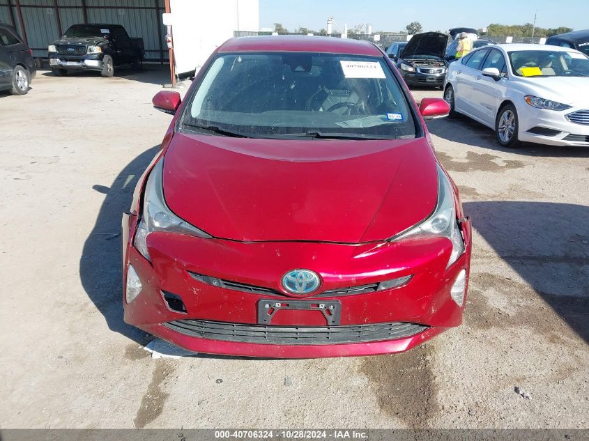 2016 Toyota Prius VIN: JTDKARFU5G3500247 Lot: 40706324