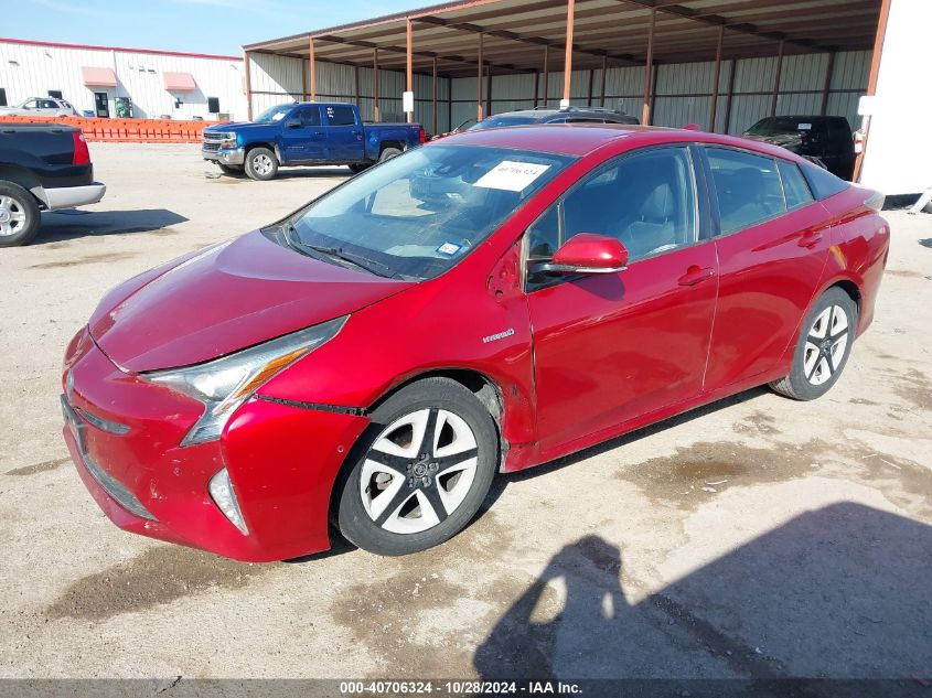 VIN JTDKARFU5G3500247 2016 Toyota Prius no.2