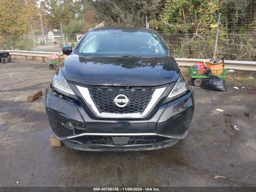 2020 Nissan Murano S Fwd VIN: 5N1AZ2AJ6LN171304 Lot: 40706336