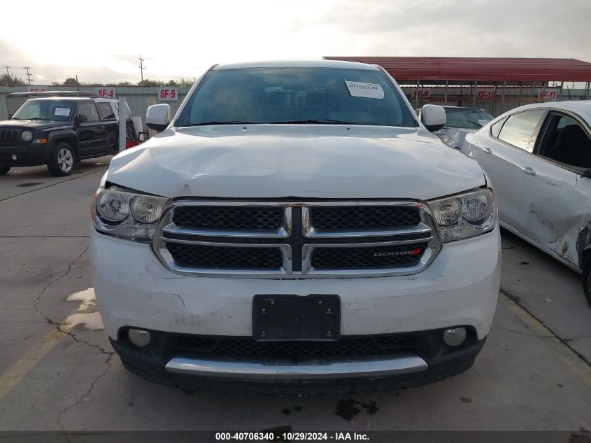 2013 Dodge Durango Sxt VIN: 1C4RDHAG4DC693200 Lot: 40706340