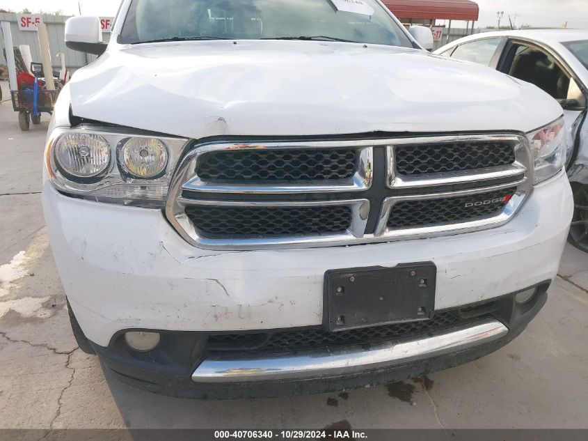 2013 Dodge Durango Sxt VIN: 1C4RDHAG4DC693200 Lot: 40706340