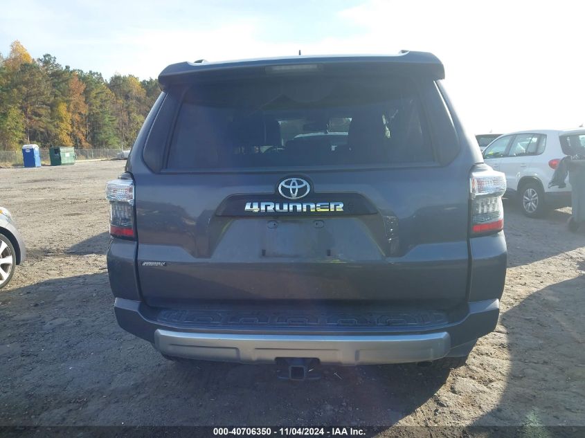 2020 Toyota 4Runner Trd Off Road Premium VIN: JTEBU5JR6L5795100 Lot: 40706350