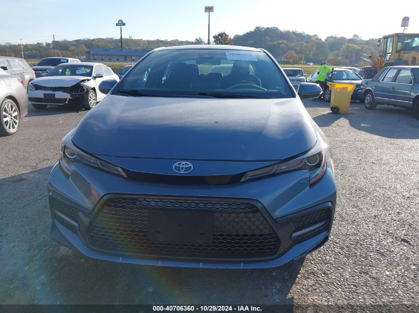 2021 Toyota Corolla Se VIN: 5YFP4MCE3MP095277 Lot: 40706360