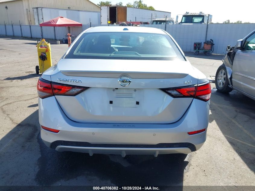 2020 Nissan Sentra Sv Xtronic Cvt VIN: 3N1AB8CV4LY255848 Lot: 40706382