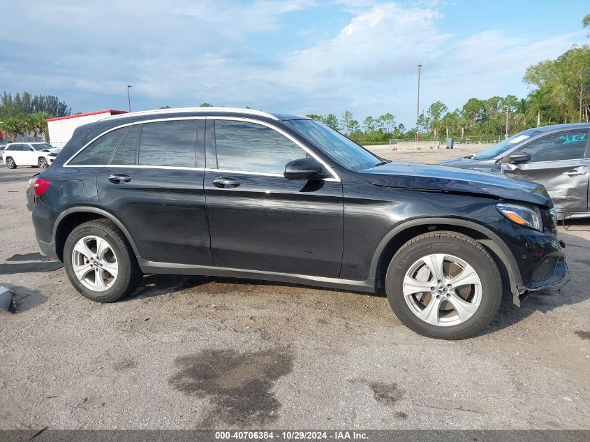 2018 Mercedes-Benz Glc 300 VIN: WDC0G4JBXJV110703 Lot: 40706384