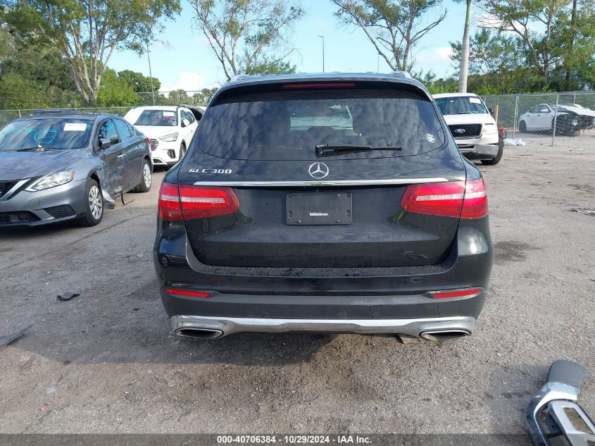 2018 Mercedes-Benz Glc 300 VIN: WDC0G4JBXJV110703 Lot: 40706384