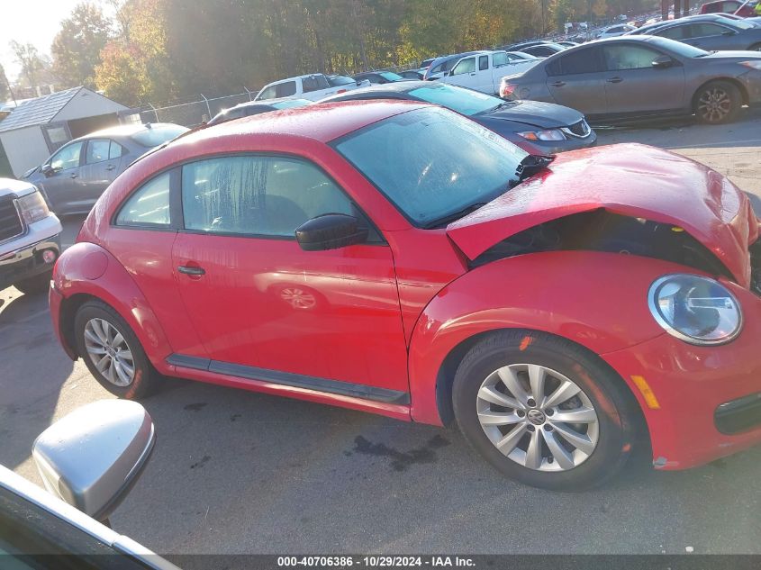 2016 Volkswagen Beetle 1.8T Fleet Edition VIN: 3VWF17AT9GM606457 Lot: 40706386