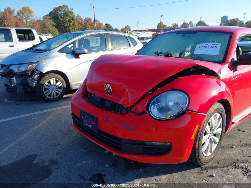 2016 Volkswagen Beetle 1.8T Fleet Edition VIN: 3VWF17AT9GM606457 Lot: 40706386